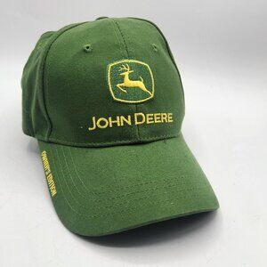 John Deere Owner's Edition Green Buckle Back Baseball Hat Cap Tractor